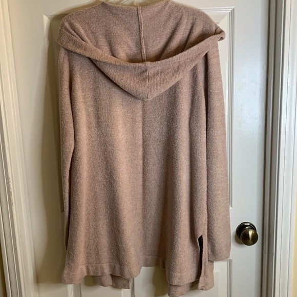 Barefoot Dreams size 2X CozyChic Lite Hooded Cardigan - Picture 5 of 9